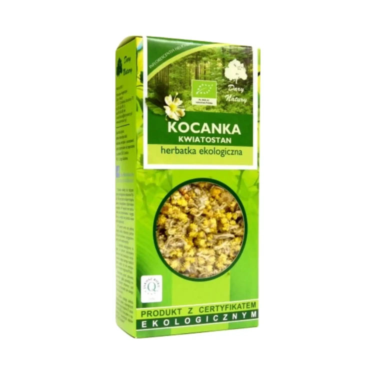 Herbata Kocanka kwiatostan EKO 25g Dary Natury.webp