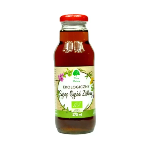 Syrop ogród ziołowy EKO 270ml Dary Natury.webp