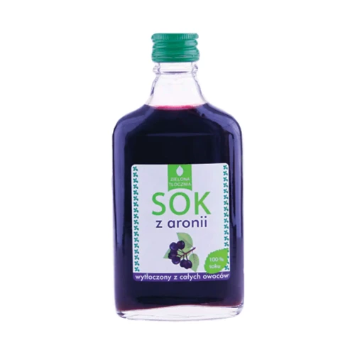 Sok Tłoczony z aronii 200 ml Zielona Tłocznia.webp