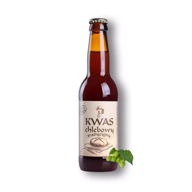 Kwas chlebowy z szyszką chmielu 330ml Eko Natura.webp