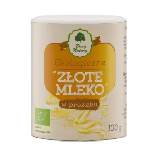 Ekologiczna Złote Mleko w proszku 100g Dary Natury.webp