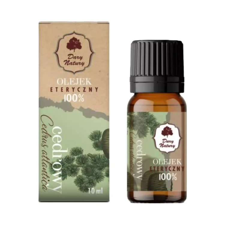 Olejek Eteryczny Cedrowy 10ml Dary Natury.webp