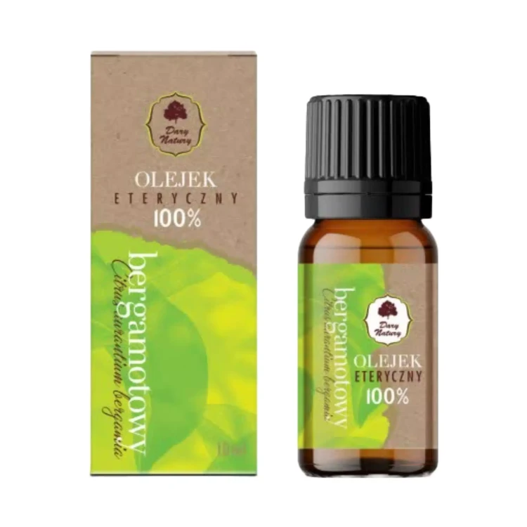 Olejek Eteryczny Bergamotowy 10ml Dary Natury.webp
