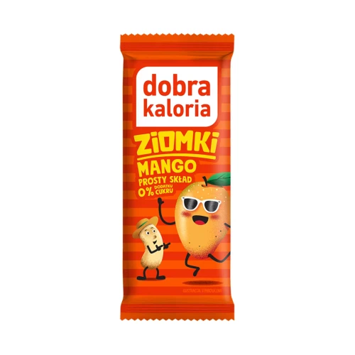 Baton z orzechów nerkowca ZIOMKI mango Dobra Kaloria.webp
