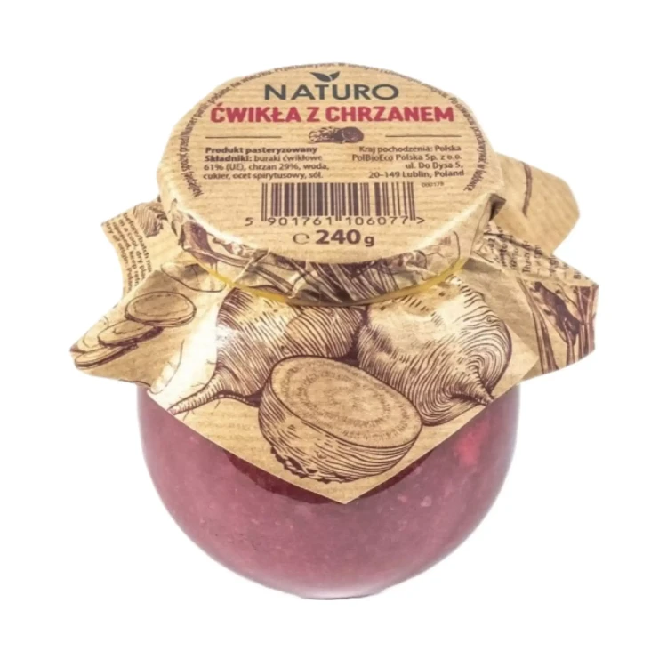 Ćwikła z chrzanem 240g Naturo.webp