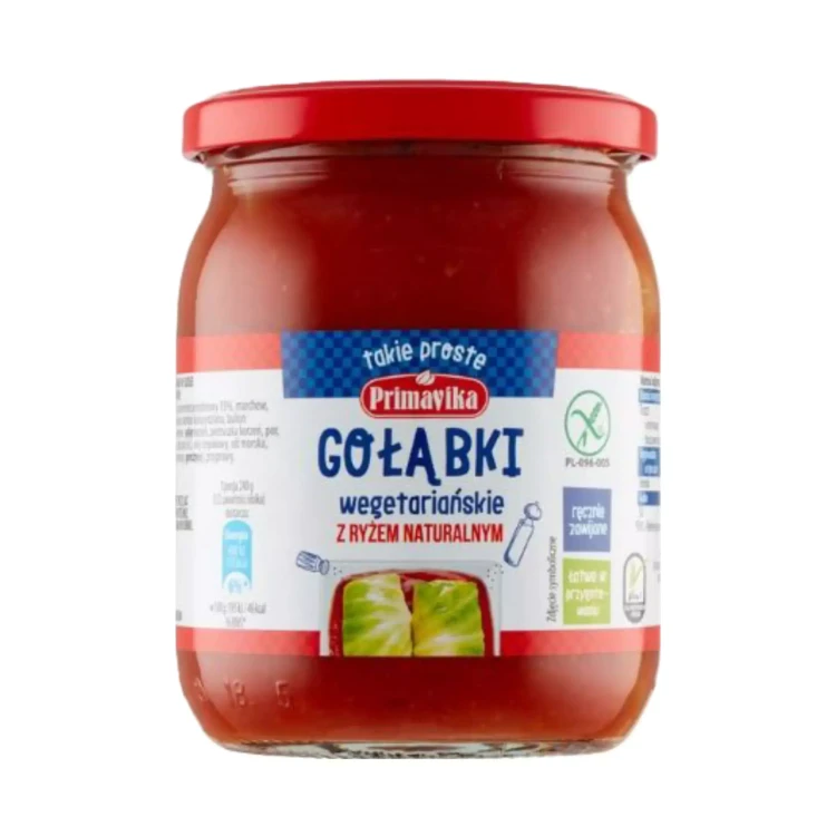 Gołąbki z ryżem naturalnym 480g Primavika.webp