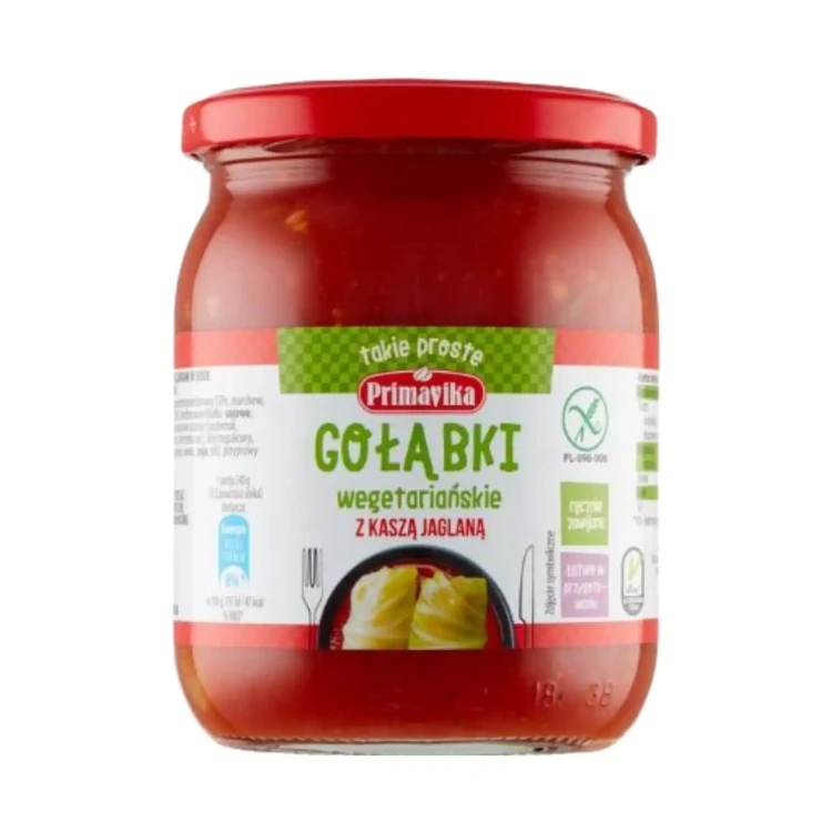 Gołąbki z kaszą jaglaną 480g Primavika.webp