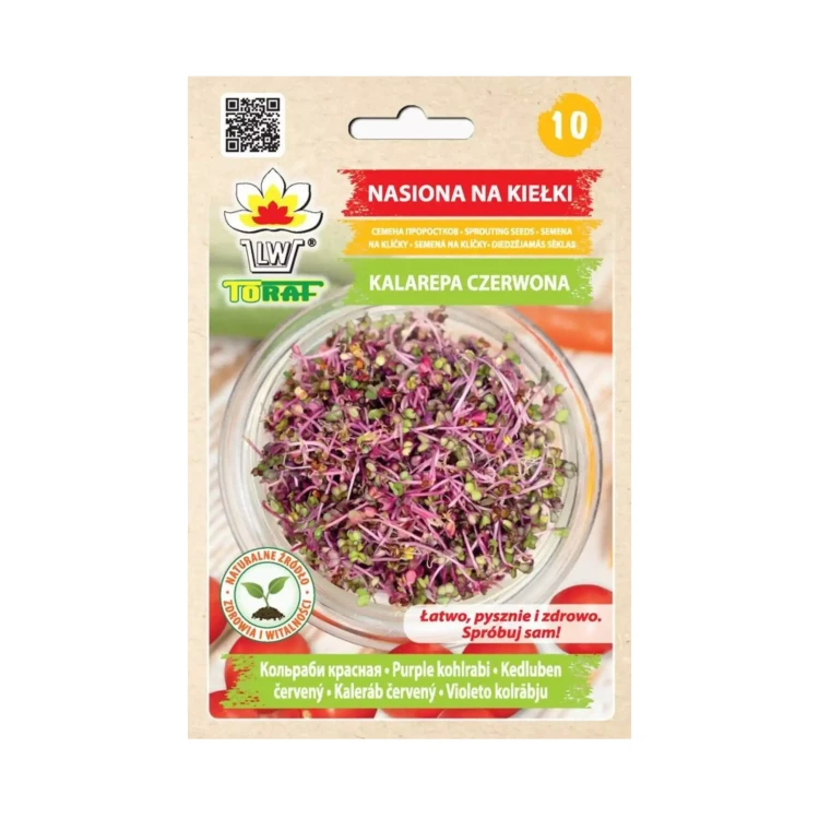 Nasiona na kiełki - Kalapera czerwona 10 g Toraf.webp