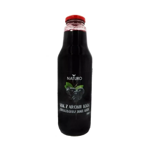Sok z aronii 750ml Naturo.webp