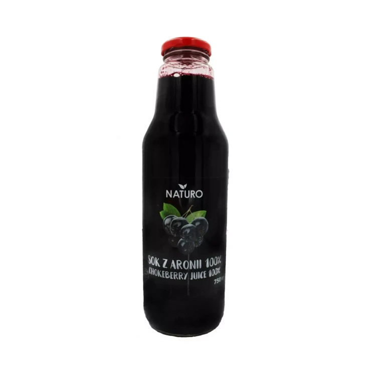 Sok z aronii 750ml Naturo.webp