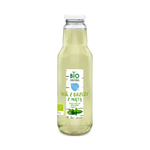 Sok z brzozy z miętą EKO 750ml Bio Naturo.webp