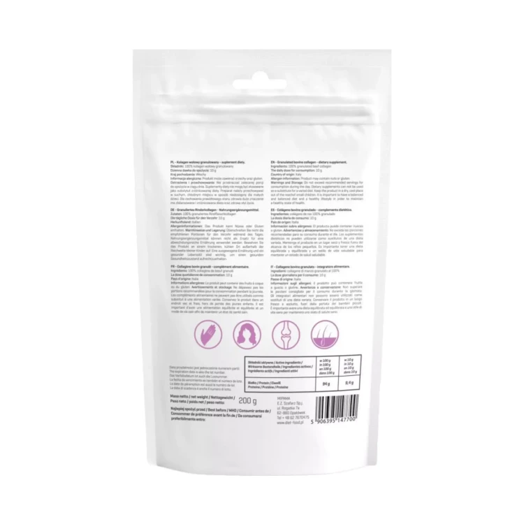 Kolagen wołowy 200g Diet Food .webp