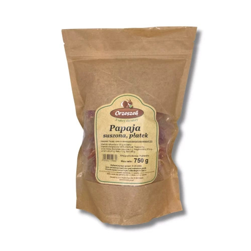 Papaja suszona, płatek 750g Orzeszek.webp