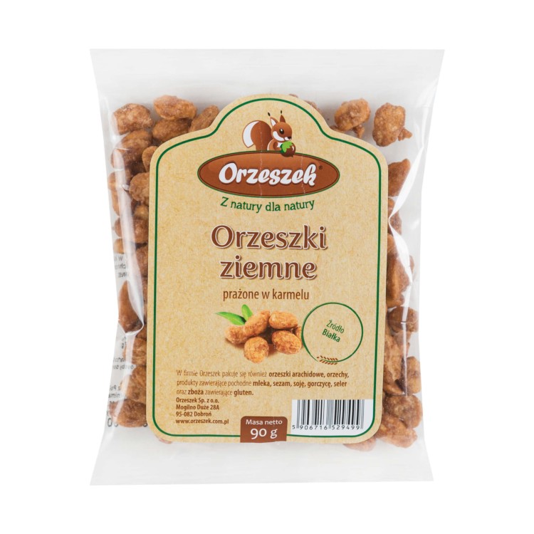 Orzechy ziemne w karmelu Orzeszek.jpg