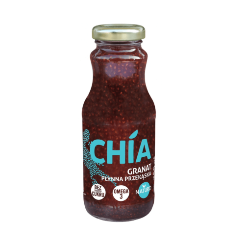 Napój z chia płynna przekąska granat 250 ml Naturo.png
