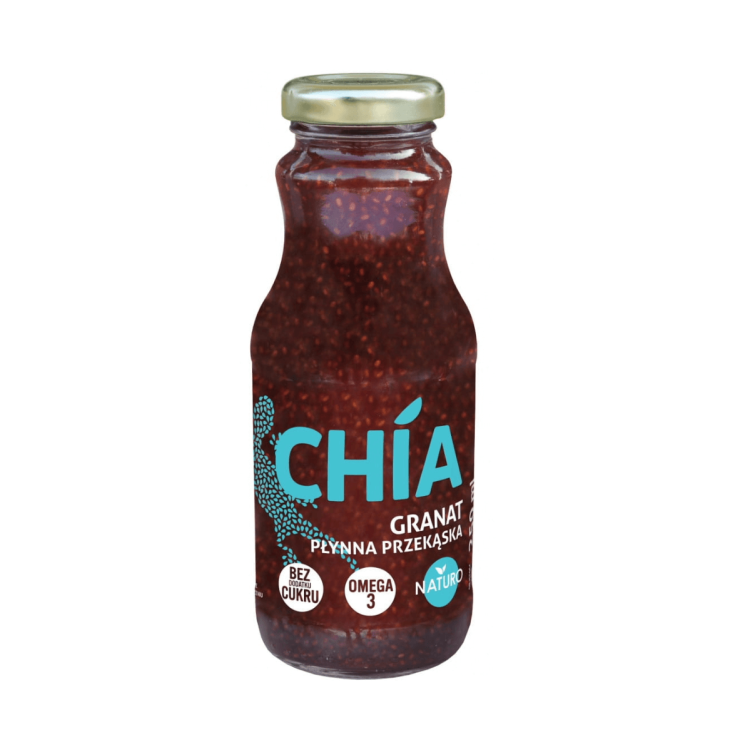 Napój z chia płynna przekąska granat 250 ml Naturo.png