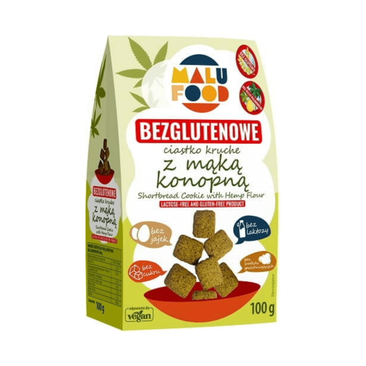 Ciastka z mąką konopną Bezglutenowe bez cukru 100 g Malu Food.png