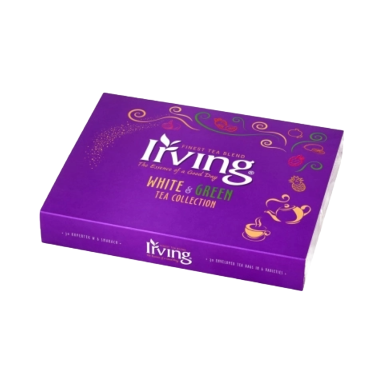Kolekcja białej i zielonej herbaty 45 g (30 torebek)Irving .png