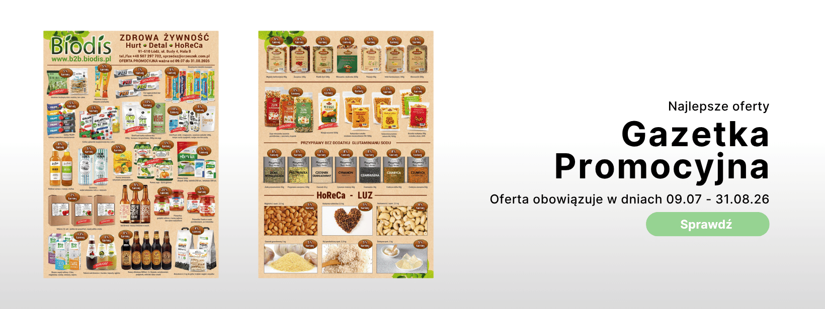 Gazetka Promocyjna - Promocje dla Ciebie