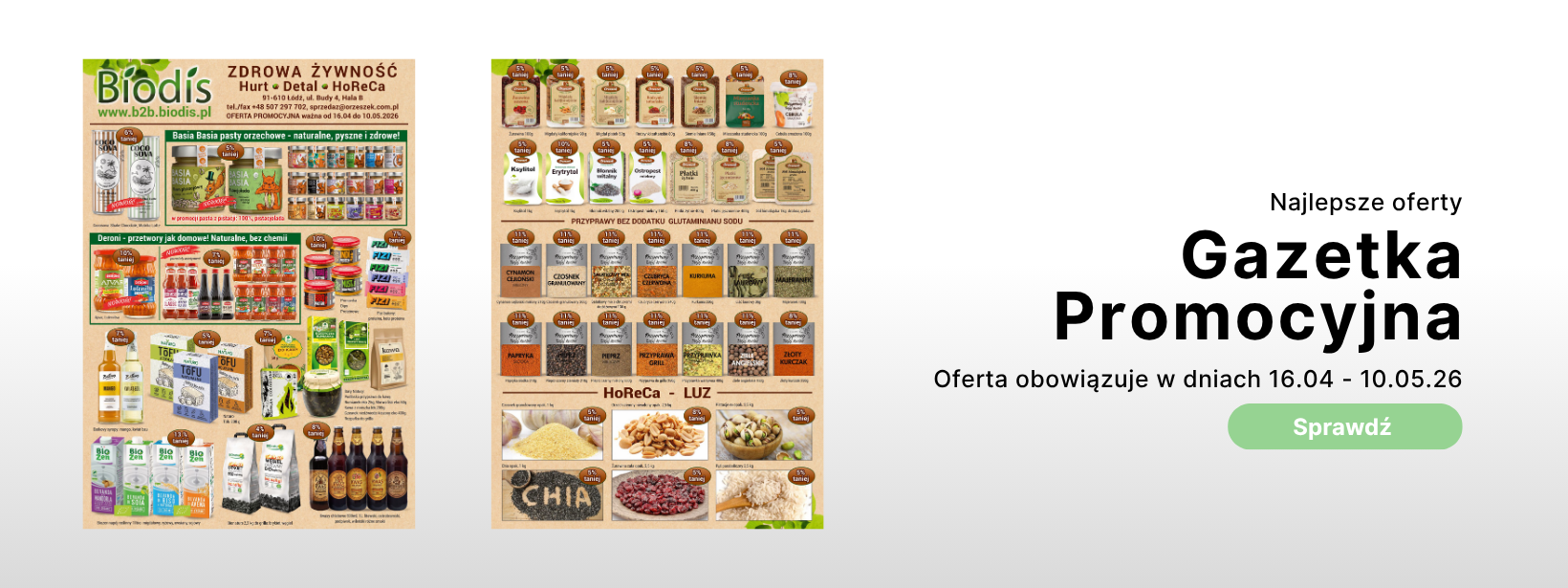 Gazetka Promocyjna - Promocje dla Ciebie