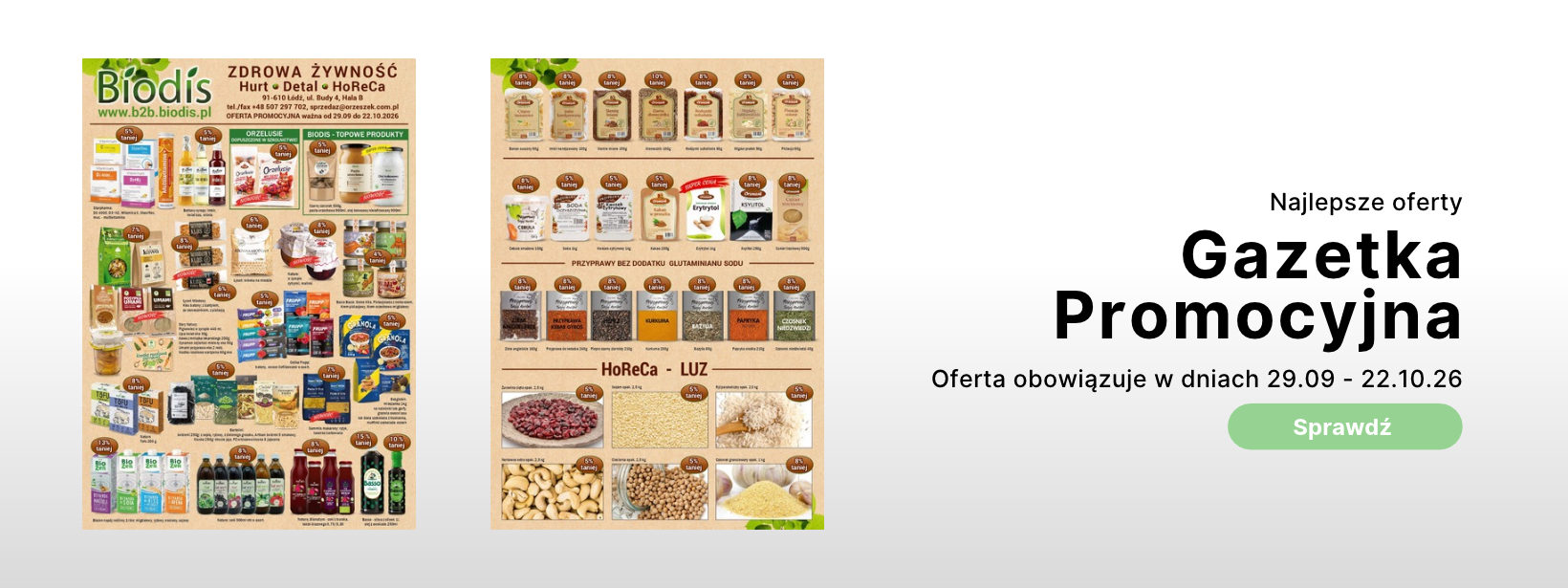 Gazetka Promocyjna - Promocje dla Ciebie