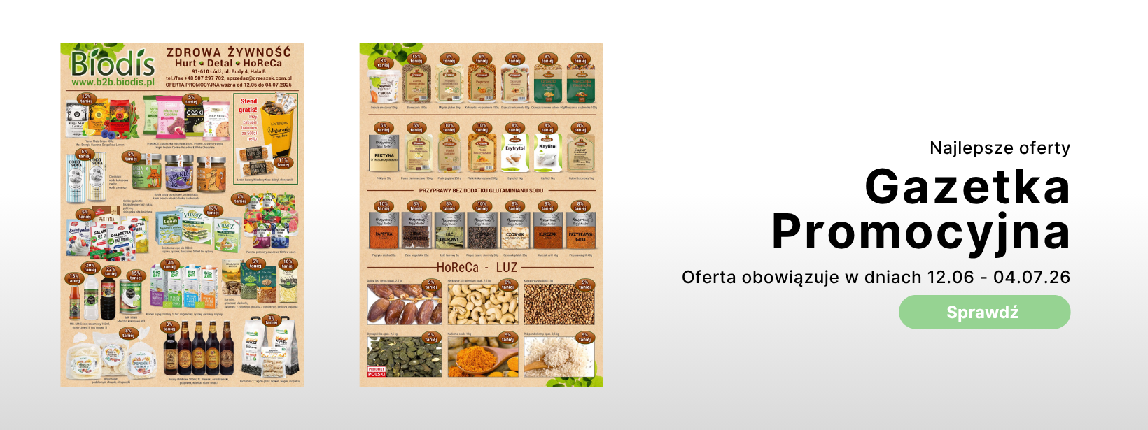 Gazetka Promocyjna - Promocje dla Ciebie