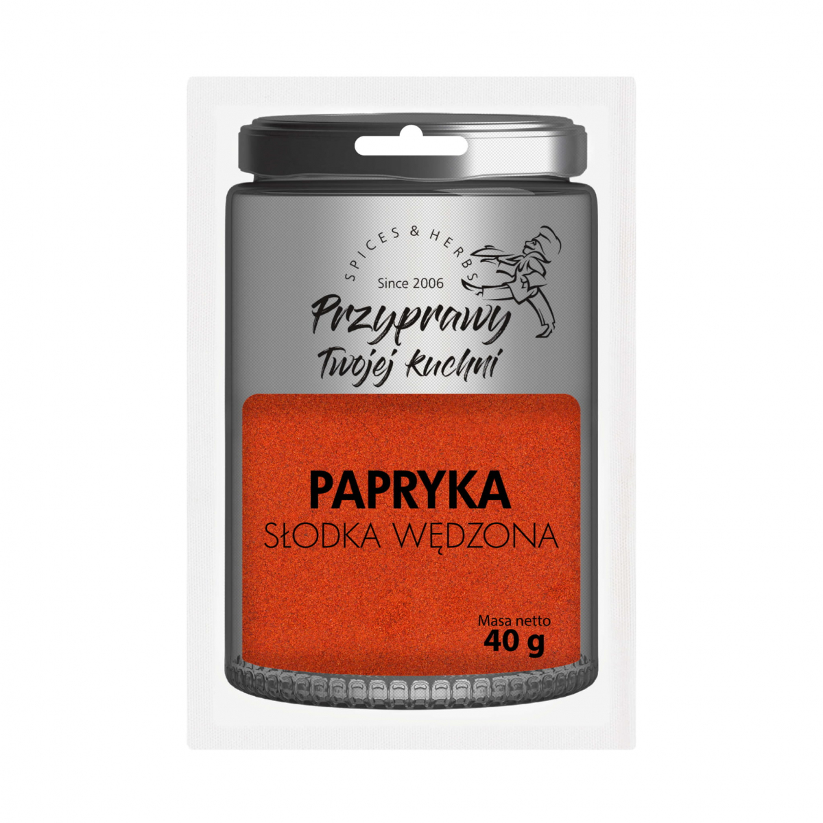 Papryka słodka wędzona Przyprawy Twojej kuchni - 40 g