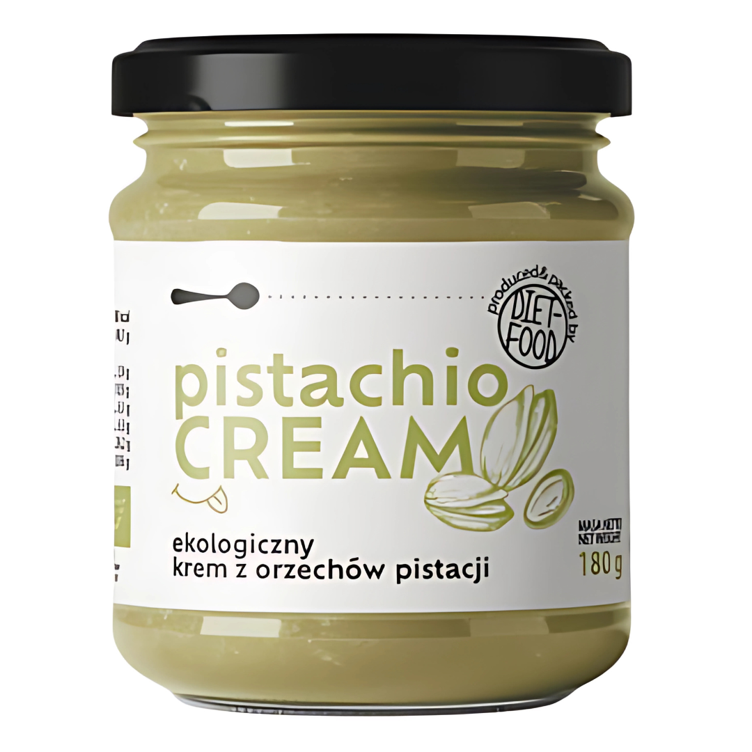 Pistachio cream ekologiczny krem z pistacji 180 g Diet Food