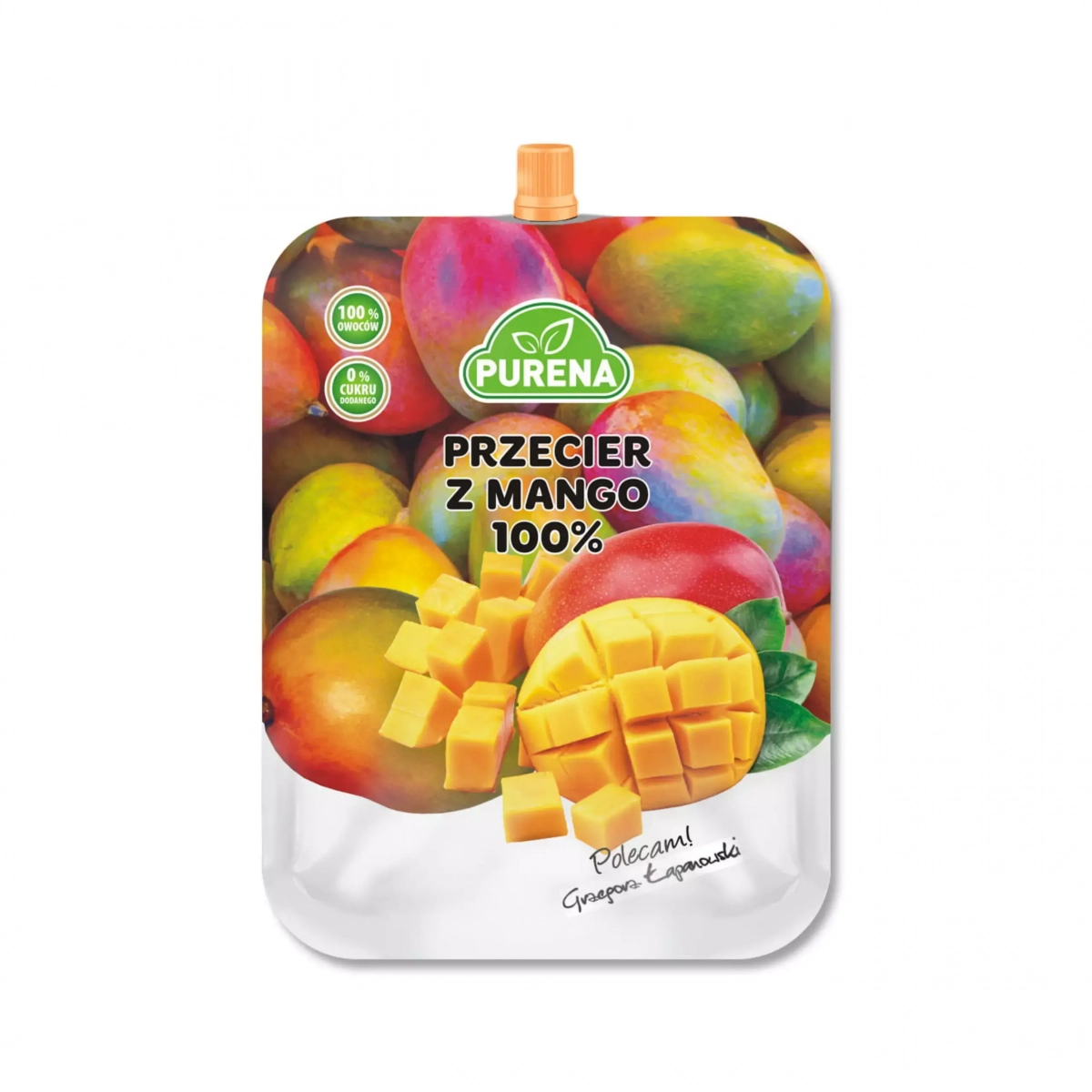 12 x Przecier mango 100% 350 g Purena