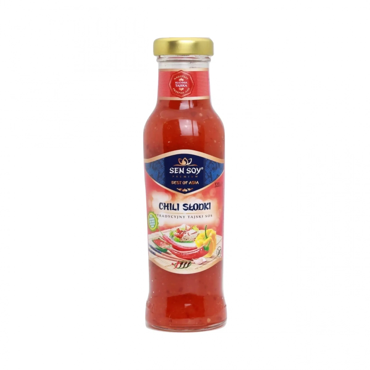 Tradycyjny sos tajski - Chili Słodki 320 g Sen Soy