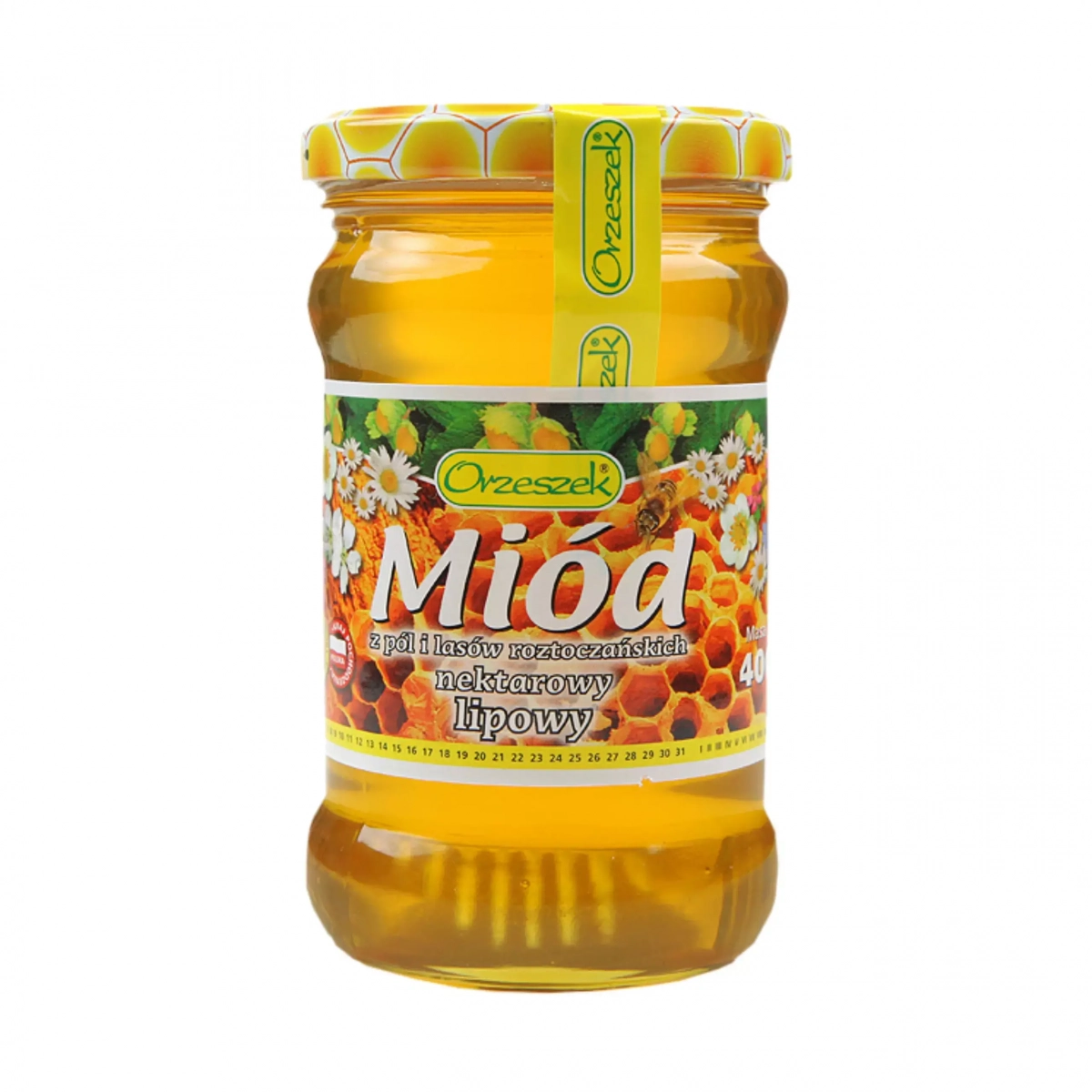 Miód nektarowy lipowy Orzeszek - 250 g