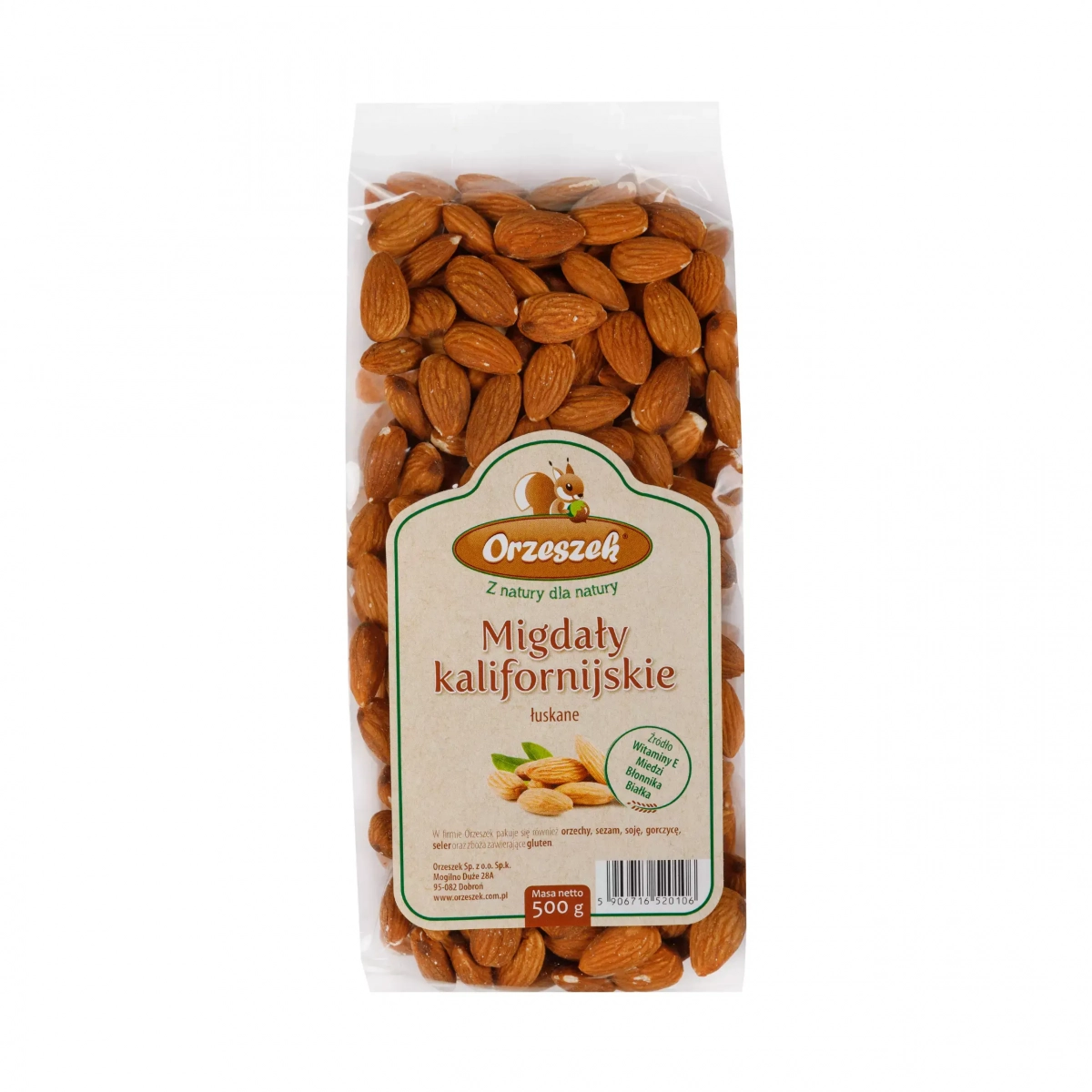 Migdały kalifornijskie Orzeszek - 90 g