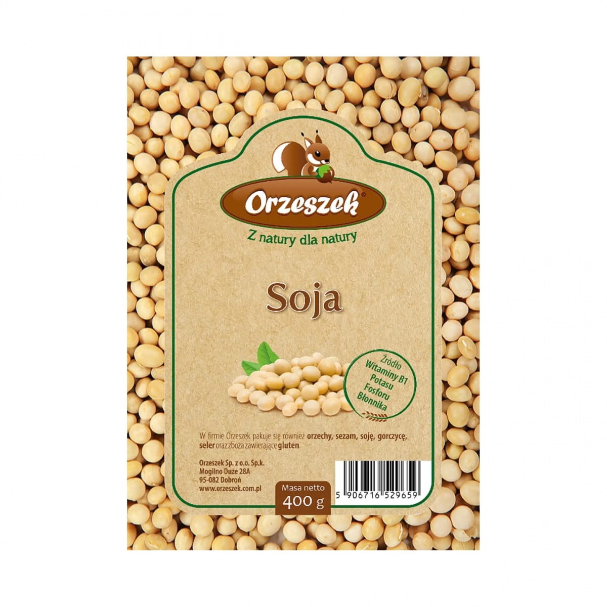 Soja Orzeszek - 400 g