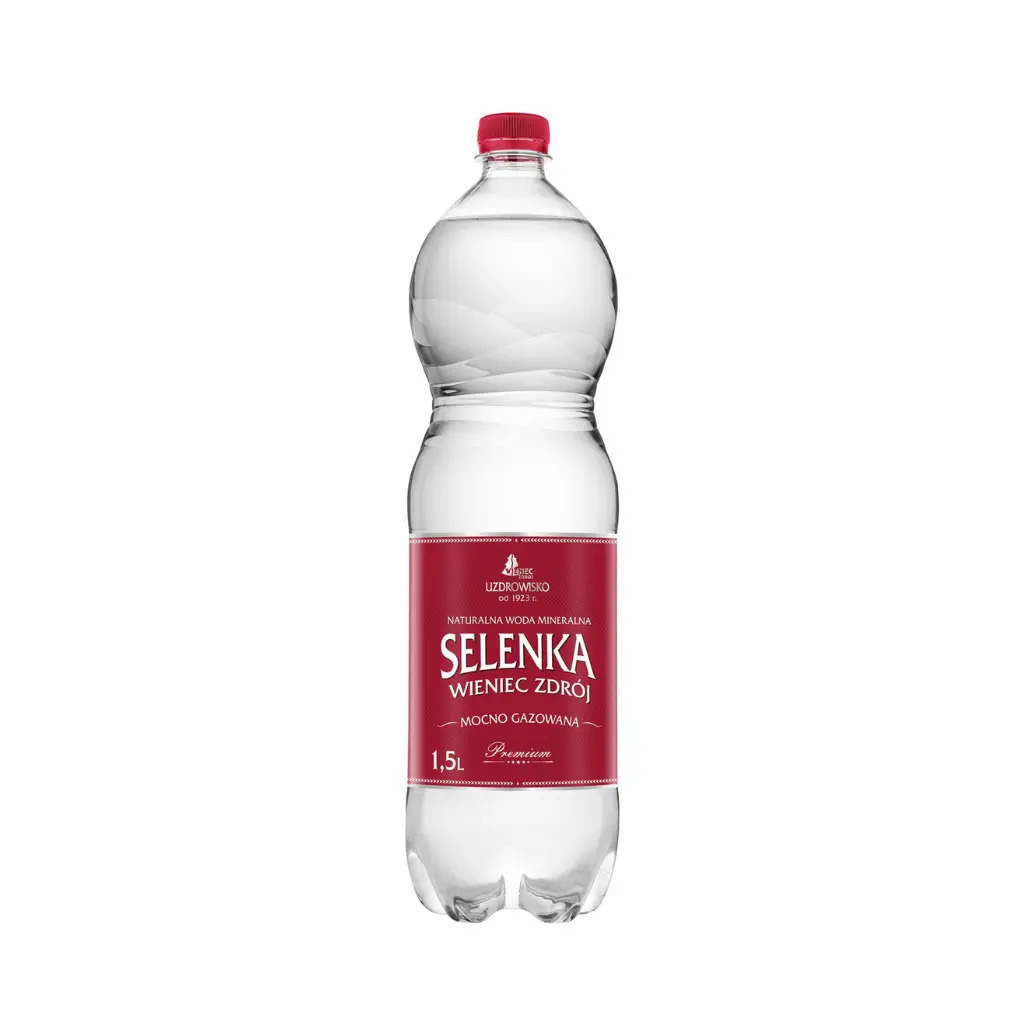 Selenka Wieniec-Zdrój MOCNO GAZOWANA - Selenka Wieniec-Zdrój MOCNO GAZOWANA 1,5l