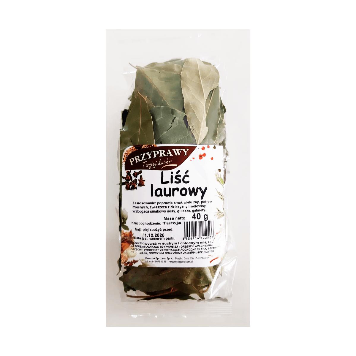 Liść laurowy Przyprawy Twojej kuchni - 350 g