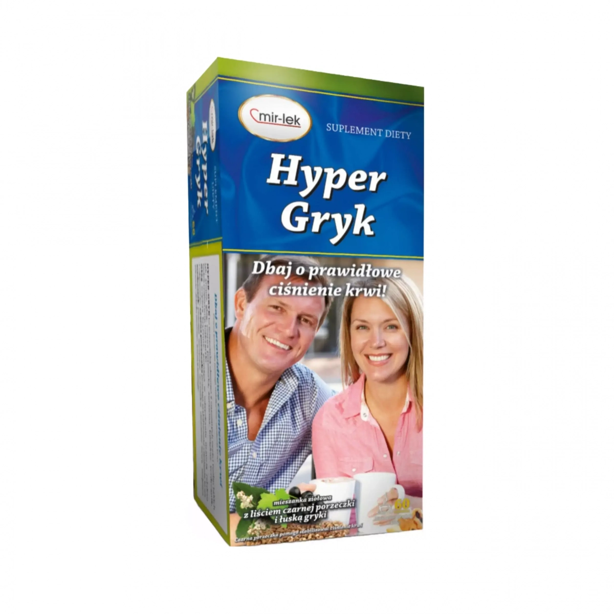 HYPER GRYK - mieszanka ziół pomocna w stabilizacji ciśnienia 150g Mir-Lek