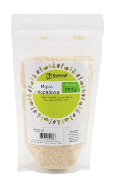 Mąka migdałowa 250g Krukam