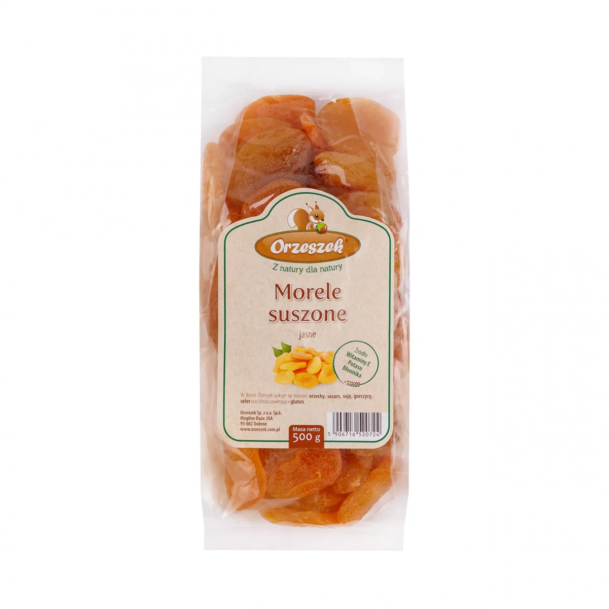 Morele suszone Orzeszek - 1 kg