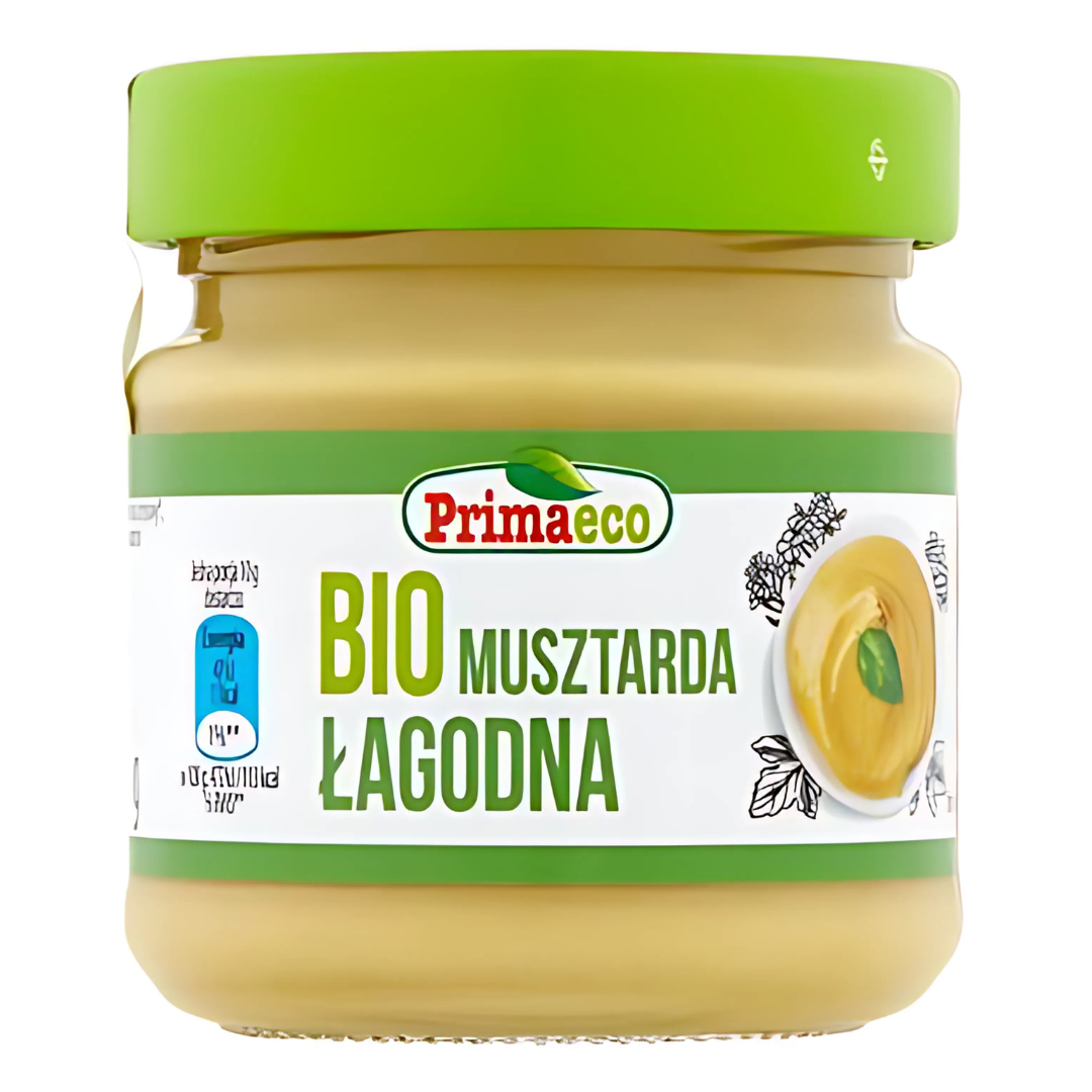 Musztarda łagodna BIO 170g Primavika