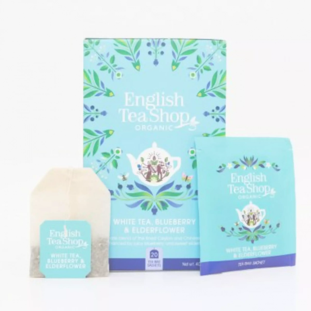 Organiczna herbata biała z dzikim bzem i borówką English Tea Shop