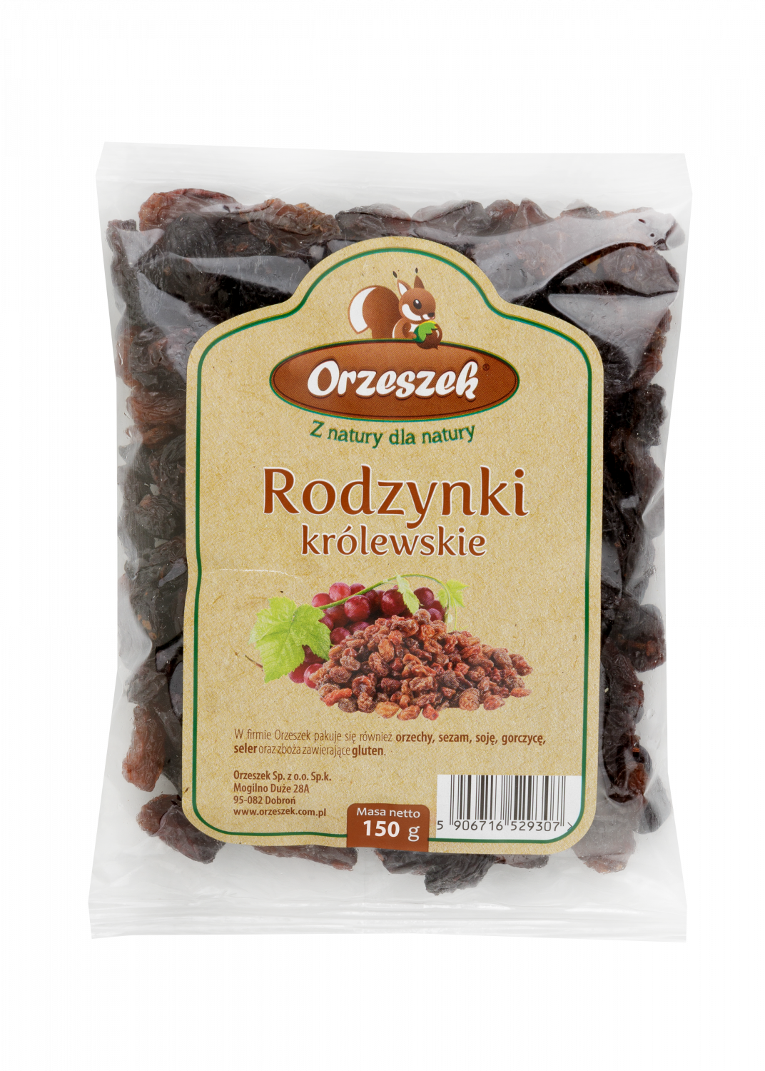 Rodzynki królewskie Orzeszek - 150 g