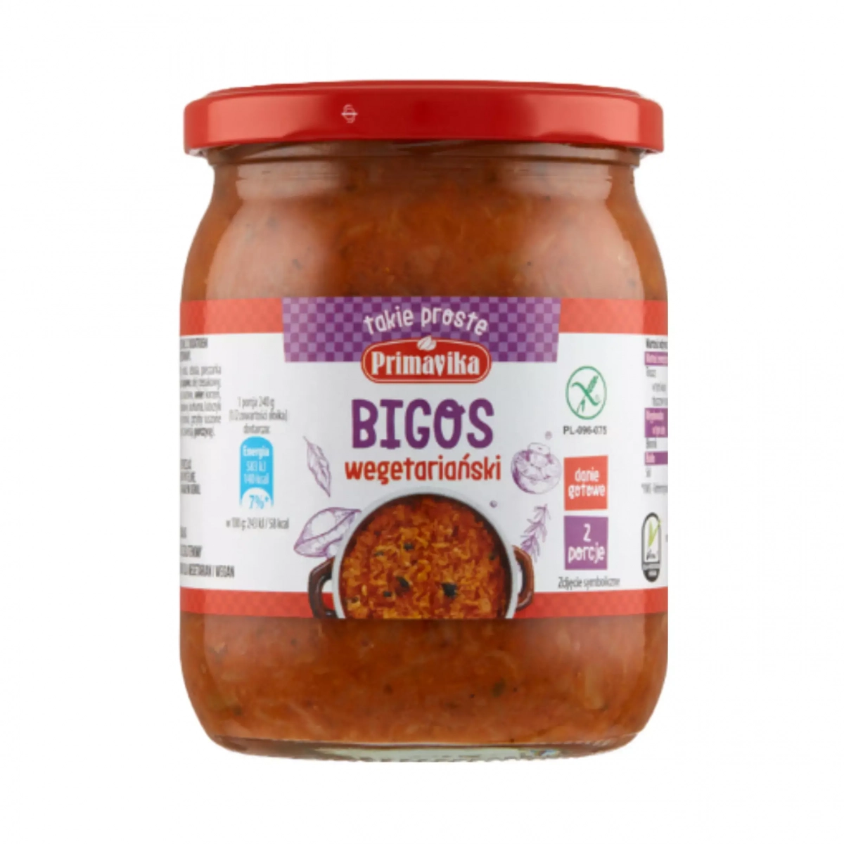 Bigos wegetariński 480g Primavika