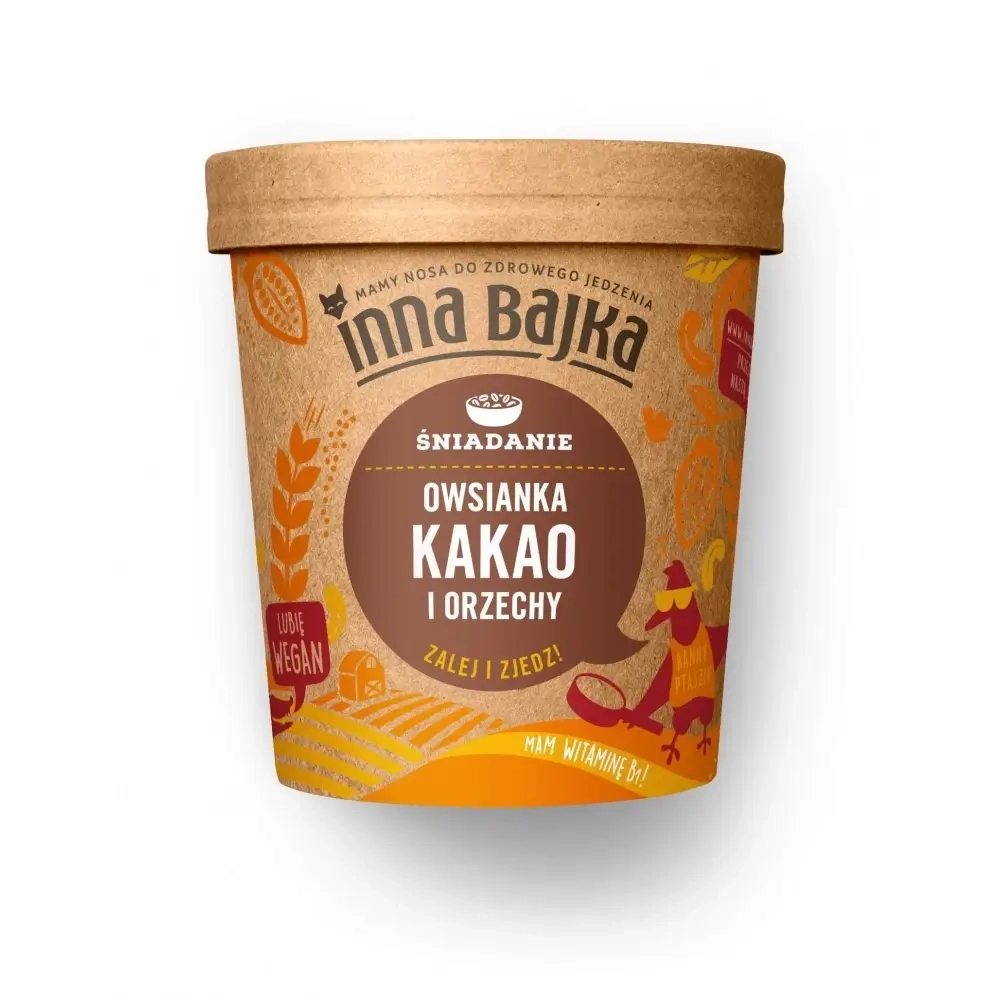 Owsianka kakao i orzech 70g Inna Bajka