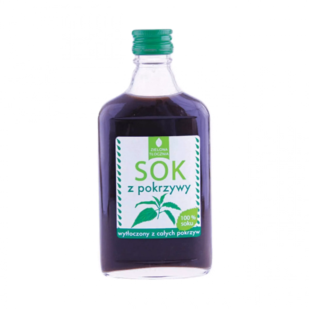 Sok Tłoczony z pokrzywy 200 ml Zielona Tłocznia