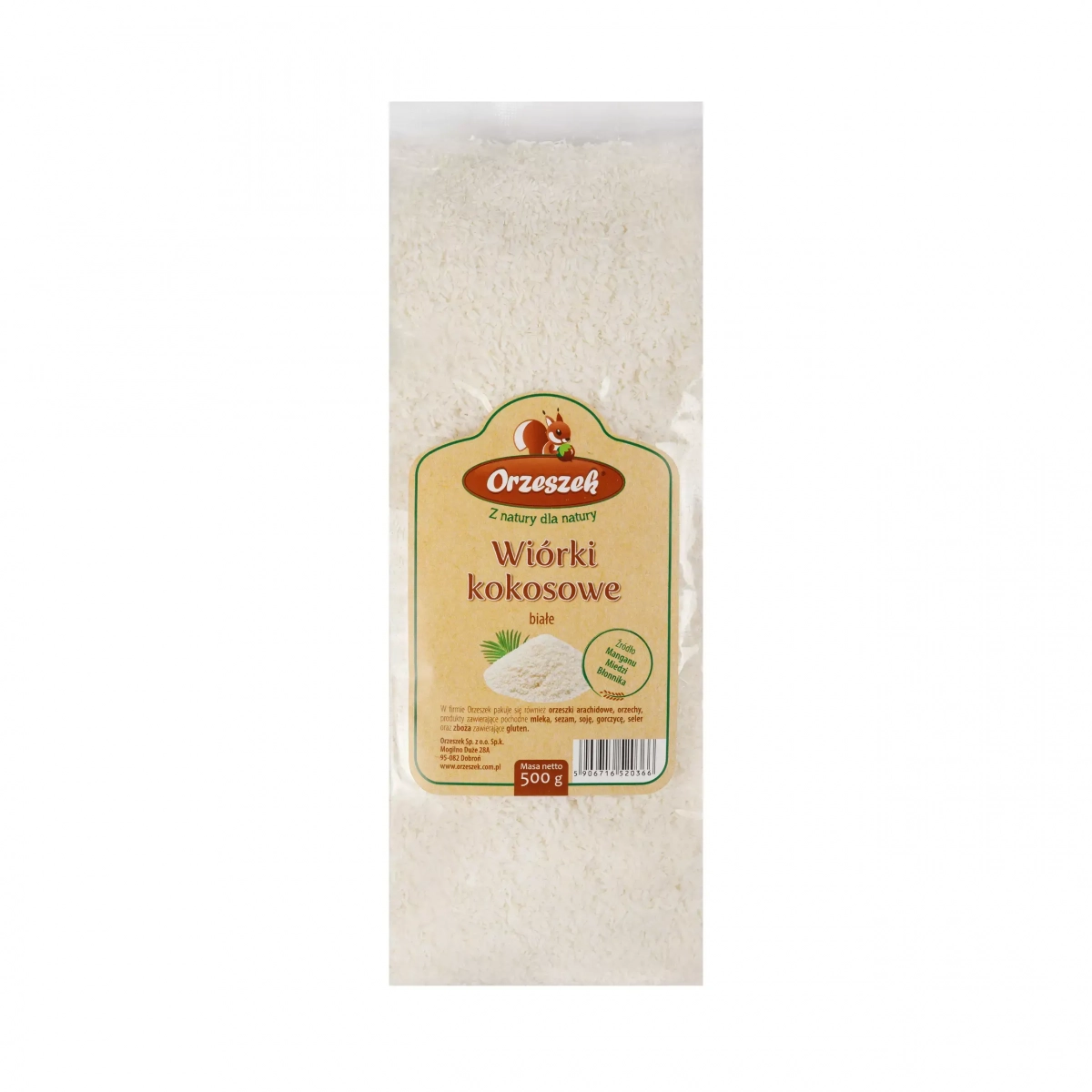 Wiórki kokosowe Orzeszek - 1 kg