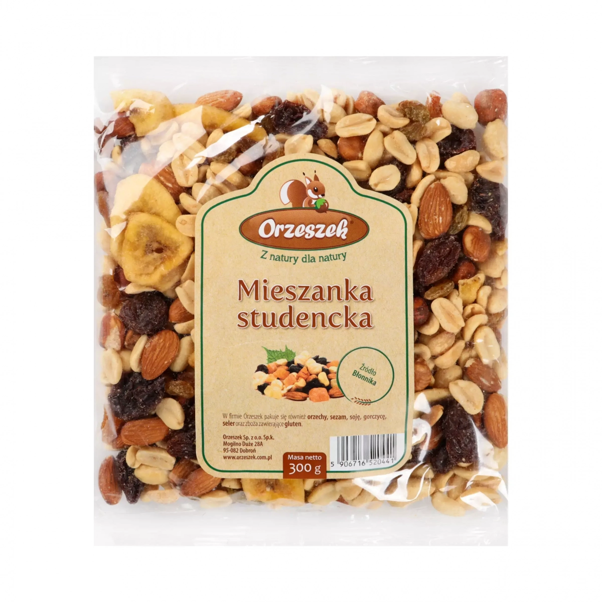 Studencka mieszanka orzechów Orzeszek - 50 g