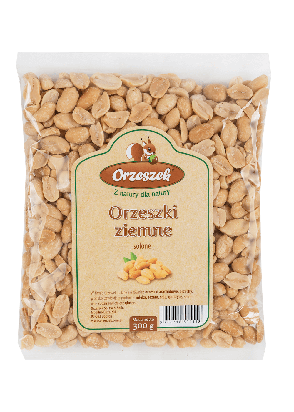 Orzechy ziemne prażone solone Orzeszek - 1 kg