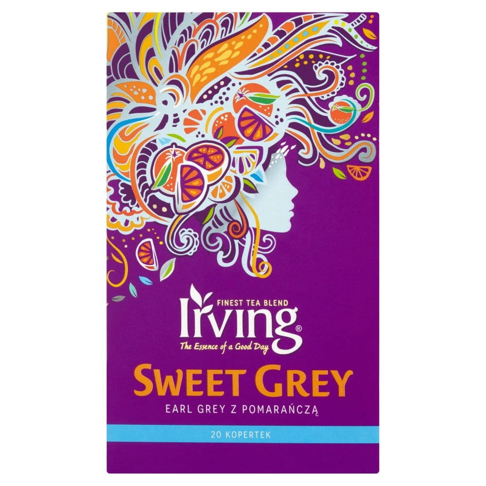 Herbata czarna Sweet Grey earl grey 20 Kopert IRVING