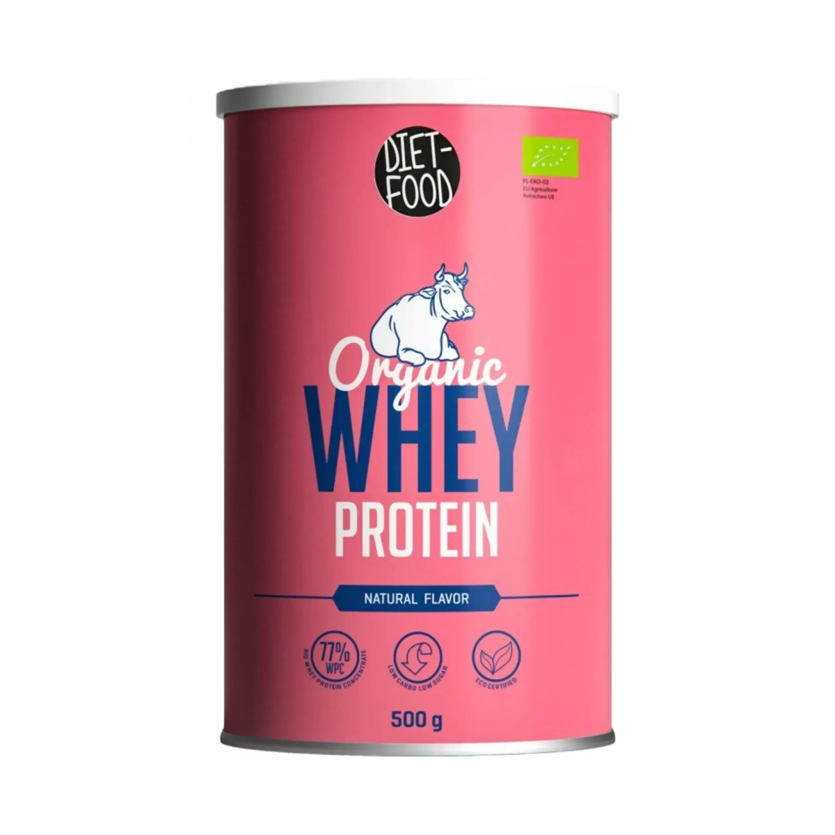 Bio Białko Serwatkowe Whey protein 500g Diet Food