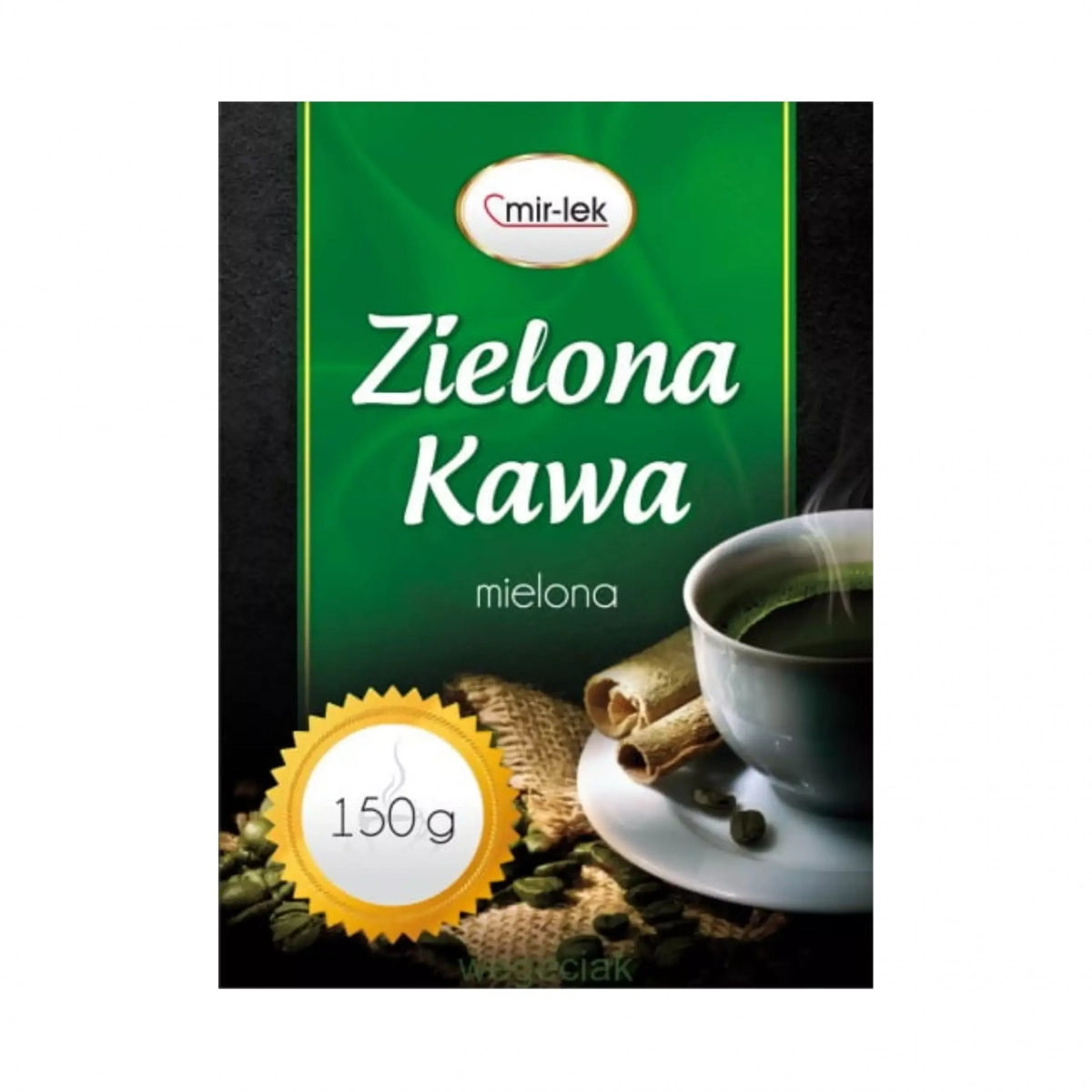 Zielona Kawa mielona 150g Mir-Lek